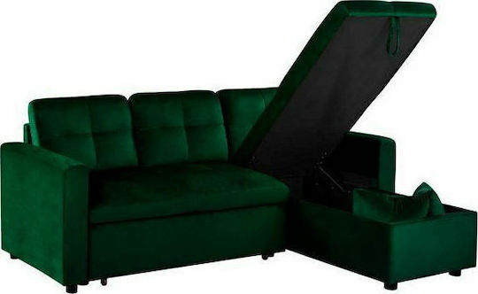 Wayne Γωνιακός Καναπές Κρεβάτι Βελούδινος 224x147x85εκ. Wayne Γωνιακός Καναπές Κρεβάτι Βελούδινος 224x147x85εκ.
