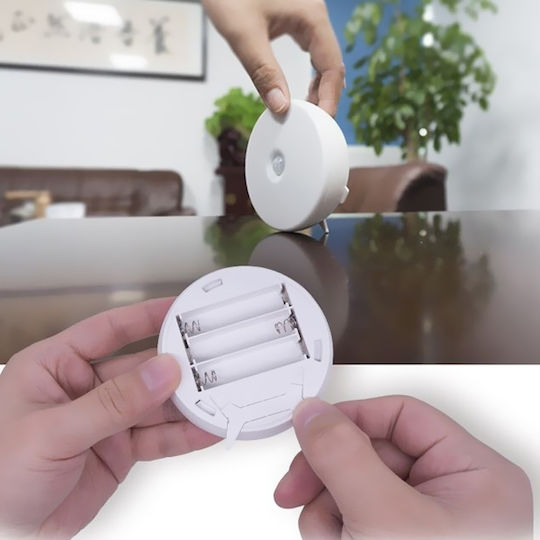 GTM Professional LED Light Spot for Cabinets with Battery Powered A09 3pcs