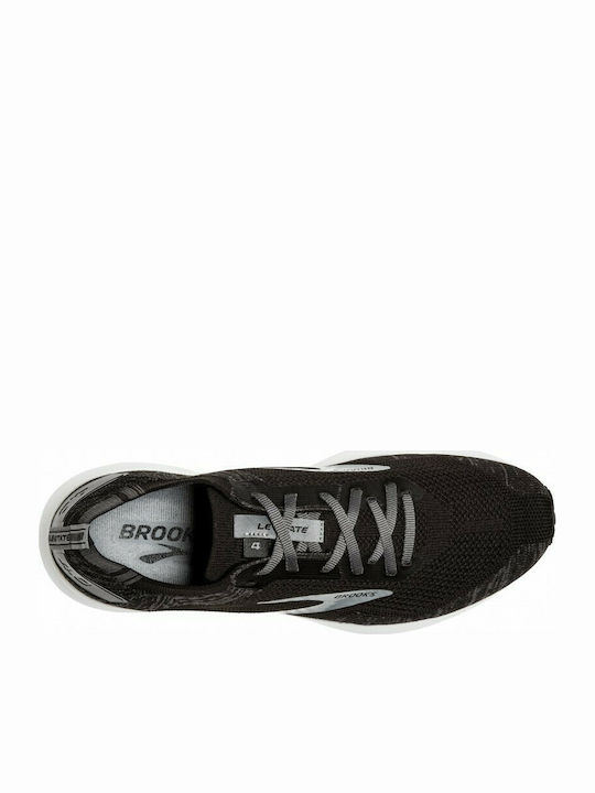 Levitate 4 Ανδρικά Αθλητικά Παπούτσια Running Μαύρα