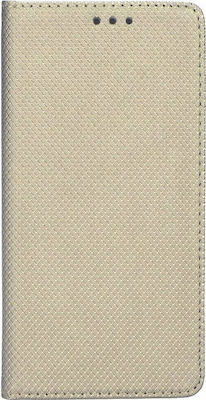 Forcell Smart Magnet Synthetic Leather Book Gold (Redmi Note 8 Pro)