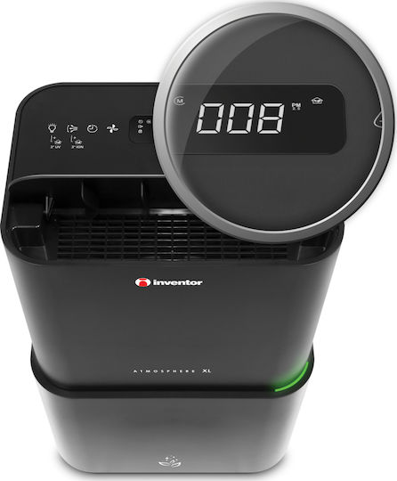 Inventor Atmosphere XL Dehumidifier with Compressor Ionizer and Wi-Fi 25lt Black