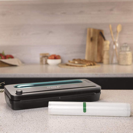 Cecotec Συσκευή Vacuum Εξωτερική με Μέγιστο Μήκος Σφραγίσματος 310mm Αυτόματη SealVac 120 SteelCut