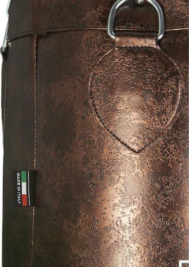 Leone Vintage Synthetic Filled Punching Bag 30kg 100cm Brown