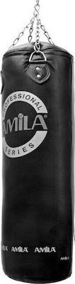 Amila Synthetic Filled Punching Bag 20kg 90cm Black