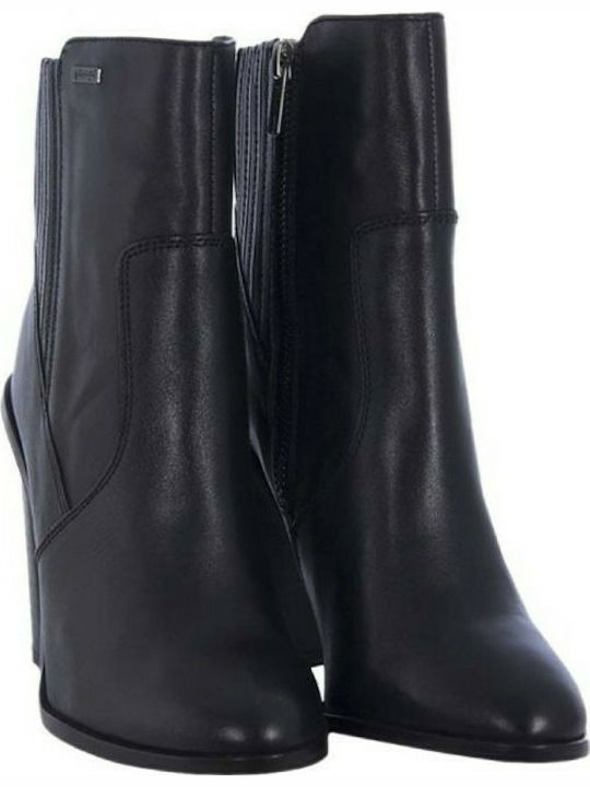 Superdry ASHTON HIGH CHELSEA BOOT GF2005SP BLACK LEATHER Superdry