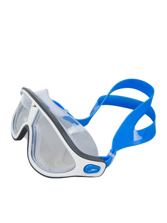 Speedo Biofuse Rift 11775-C750 Swimming Goggles Kids with Anti-fog Lenses Blue Blue