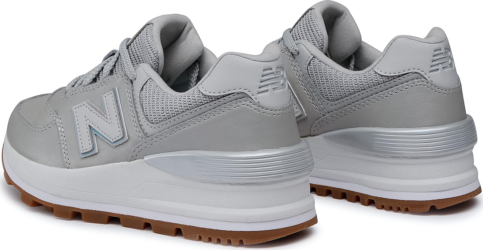 New Balance 574 Γυναικεία Sneakers Γκρι WL574CAS | Skroutz.gr