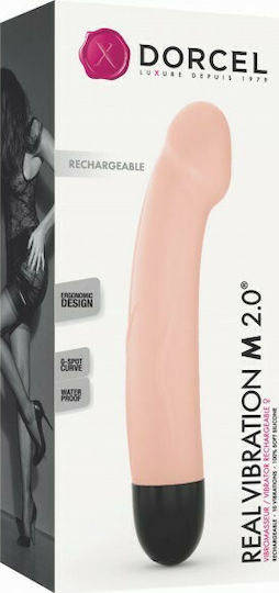 Dorcel Real Vibration M 2.0 Ρεαλιστικός Δονητής 22cm Flesh