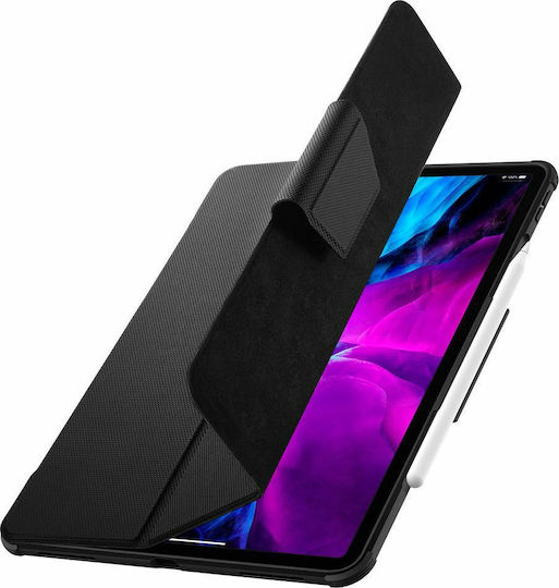 Spigen Rugged Armor Pro Flip Cover Durabilă Neagră (iPad Pro 11" (2022/2021/2020/2018))