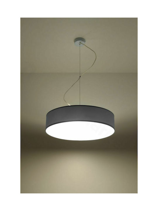 Sollux Arena 45 Pendant Light Three-Light for Socket E27 Gray