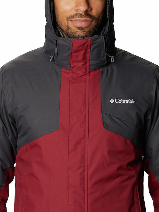 Bugaboo II 3 in 1 Men's Winter Jacket Waterproof Red