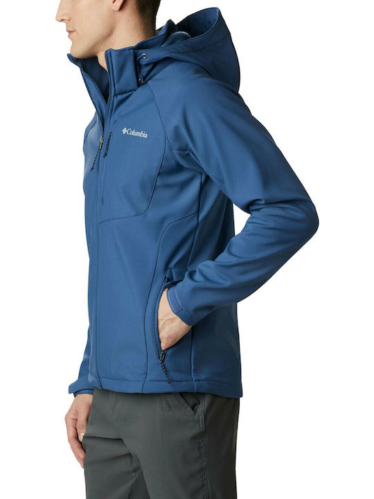 Cascade Ridge II Winter Jacke Softshell Wasserdicht und Winddicht Blau