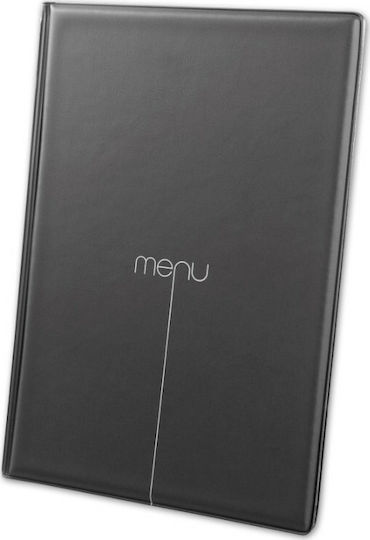 DAG Style Menu Holder in Black Color Menu A4