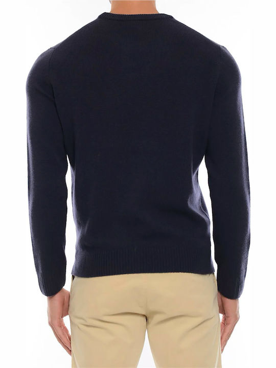 Long Sleeve Sweater Navy Blue