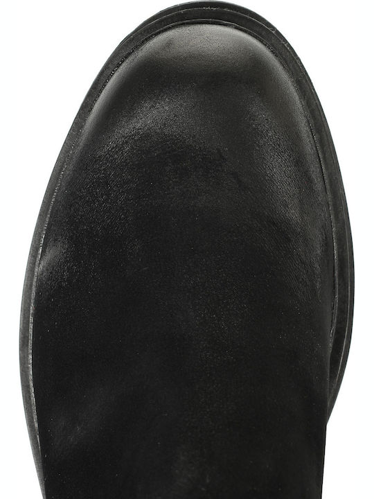Women's Suede Boots Black