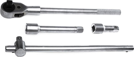 Tagred Set Dodecagonal Karidakia cu Kastania Set de chei tubulare și clichet 3\4" 21buc