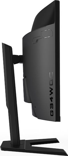 Gigabyte G34WQC Ultrawide VA HDR Curbat Monitor de jocuri 34" QHD 3440x1440 144Hz cu Timp de Răspuns 4ms GTG