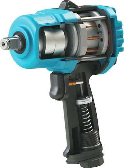 Hazet 9012MTT Αερόκλειδο 1/2" με Μέγιστη Ροπή 163.15kgm