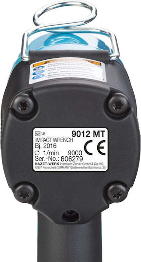 Hazet 9012MT Luftschlagschrauber 1/2" mit Maximalem Drehmoment 142.76kgm