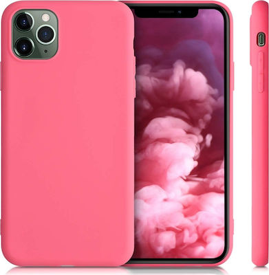 KWmobile Umschlag Rückseite Silikon Koralle (iPhone 11 Pro Max) 49789.122