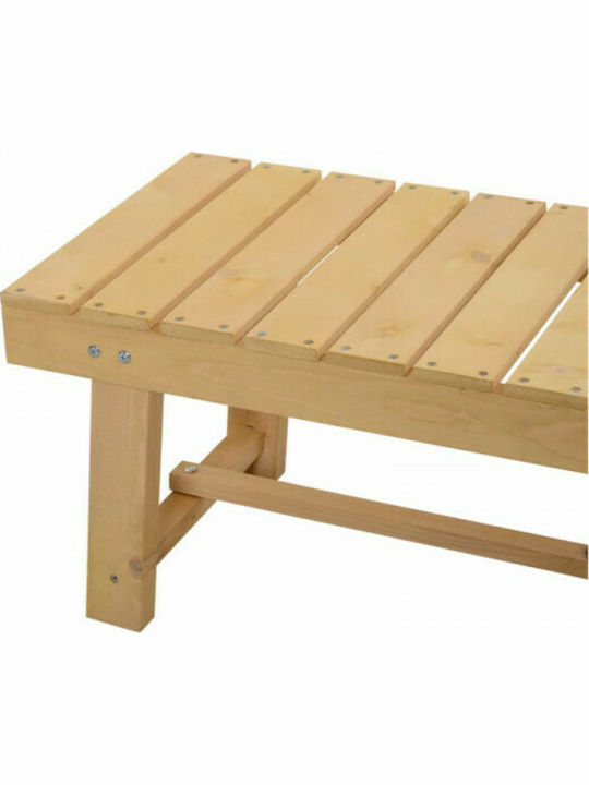 Παγκάκι Εξωτερικού Χώρου Ξύλινο 110x38x35cm