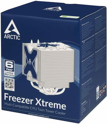 Arctic Freezer Xtreme Rev. 2 Ψύκτρα Επεξεργαστή για Socket AM4/AM5/115x Ασημί