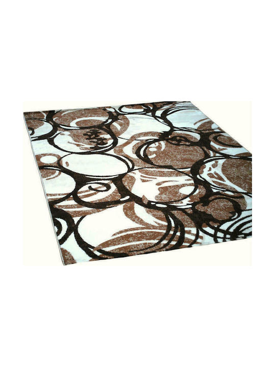 Eurofil 282 Rug Rectangular Heatset Antique White-Brown