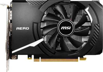 MSI GeForce GTX 1650 4GB GDDR6 D6 Aero ITX OCV1 Κάρτα Γραφικών PCI-E x16 3.0 με HDMI και DisplayPort