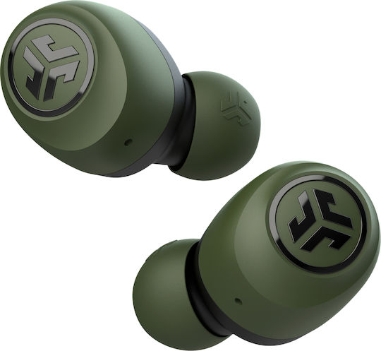 Jlab Go Air In-ear Bluetooth Handsfree Căști cu Carcasă de Încărcare Verde