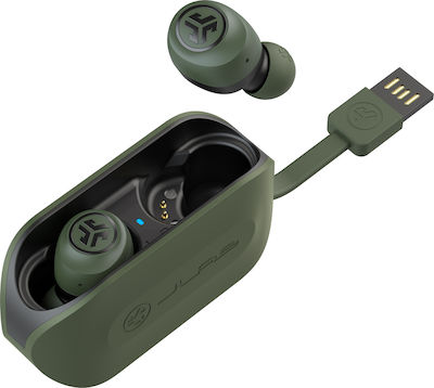 Jlab Go Air In-ear Bluetooth Handsfree Earphones with Charging Case Greeα