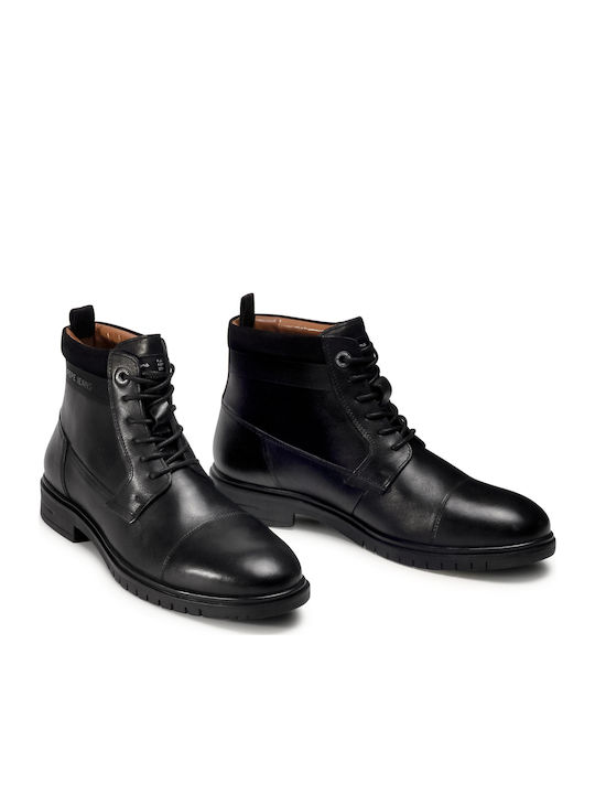 Thomas Flex Lth Leather Black Boots