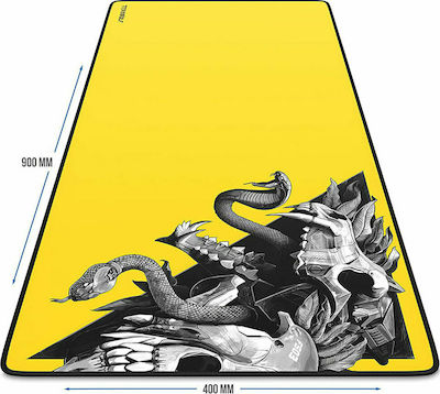 CSL Titanwolf Gaming Mouse Pad XXL 900mm Yellow