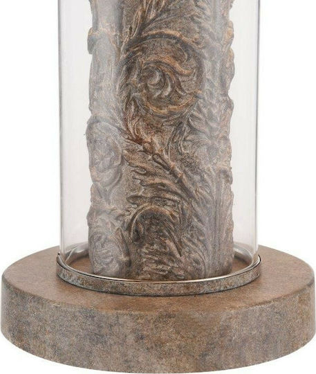 Maytoni Maryland Metal Table Lamp with Grey Shade and Base