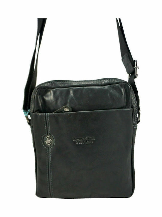 Leather Men's Bag Shoulder / Crossbody Black