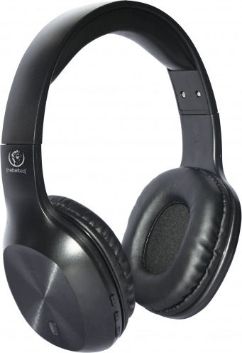Rebeltec Vela Wireless / Wired Over Ear Headphones with 6 hours of Operation Black