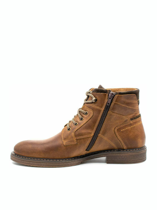 Leather Tabac Brown Boots