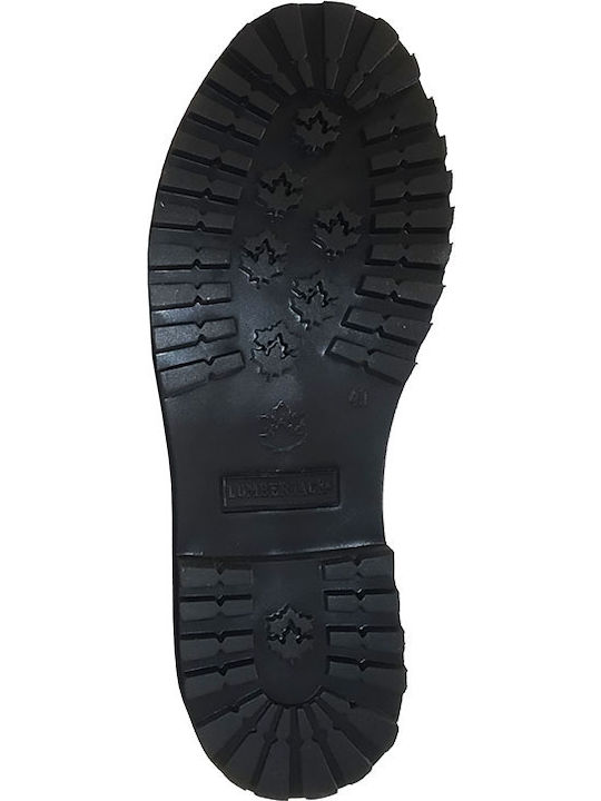 River Nubuck Кожени Черен Мъжки ботуши