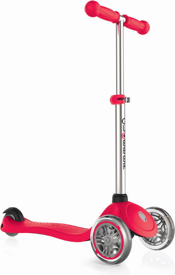 Globber Kids Scooter Primo V2 3-Wheel for 3+ Years Red