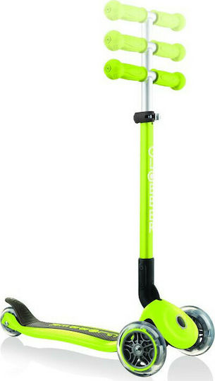 Globber Kinderroller Klappbar Primo Foldable Total 3-Rad Für 3+ Jahre Grün