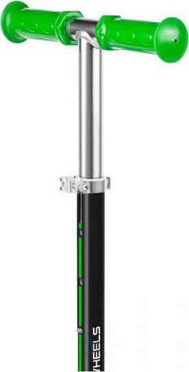 Rebel Kids Scooter Foldable 3-Wheel Green