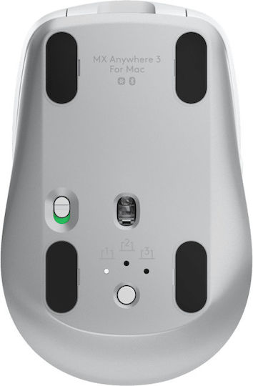 Logitech MX Anywhere 3 for Mac Ασύρματο Bluetooth Ποντίκι Γκρι