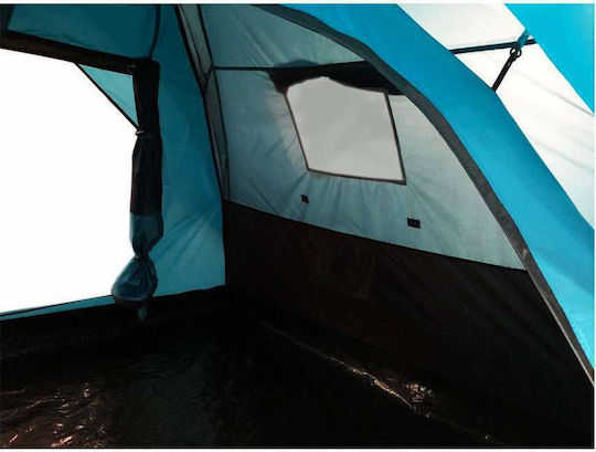 Inca One Touch 3P Αυτόματη Σκηνή Camping Igloo Μπλε με Διπλό Πανί 3 Εποχών για 3 Άτομα 210x180x145εκ.