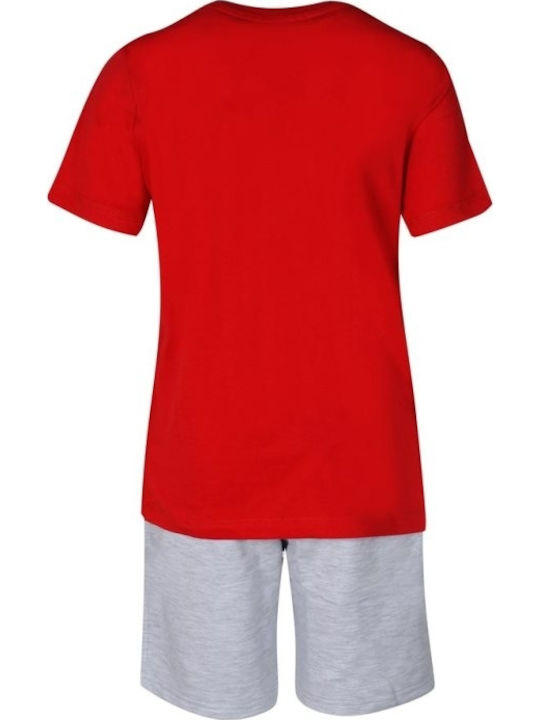 BodyTalk Kids Set with Shorts Summer 2pcs Red