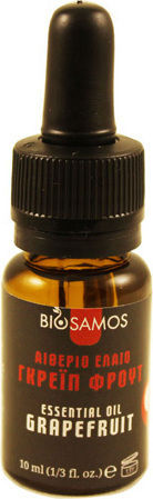Bio Samos Biologisch Ätherisches Öl Grapefruit mit Tropfenzähler 10ml