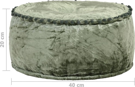 Πουφ Hocker Green 40x40x20cm