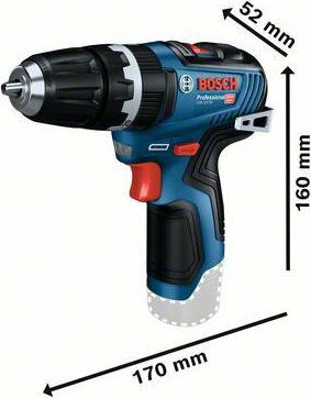 Bosch GSB 12V-35 Percussive Drill Driver Battery Solo 12V