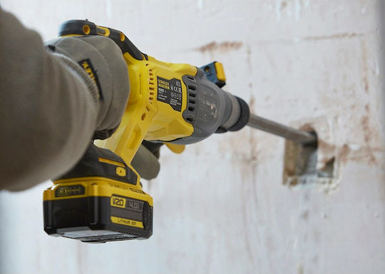 Stanley Κρουστικό Σκαπτικό Πιστολέτο Μπαταρίας Brushless 18V 2x4Ah με Υποδοχή SDS Plus