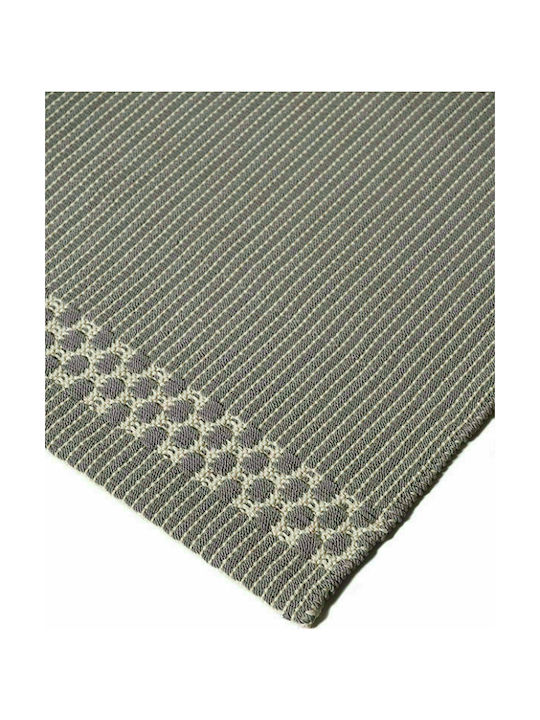 Tapicap Box Border Handgefertigt Teppich Rechteckig Grey Grauer Rand