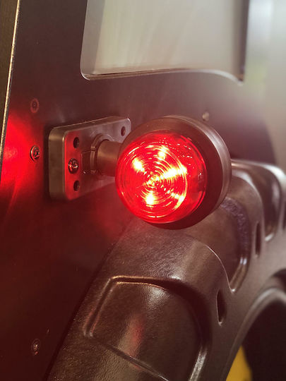 Strands Lkw-Volumenlicht 12 / 24V - Rot 800401