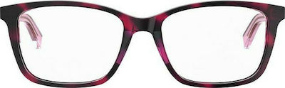 Moschino Plastic Eyeglass Frame Pink MOL566 VA4